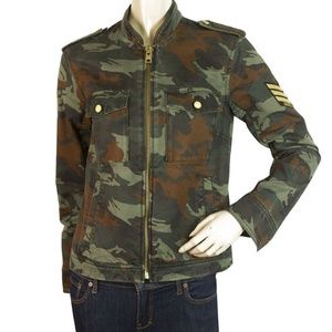 Zadig & Voltaire Camouflage Utility Jacket